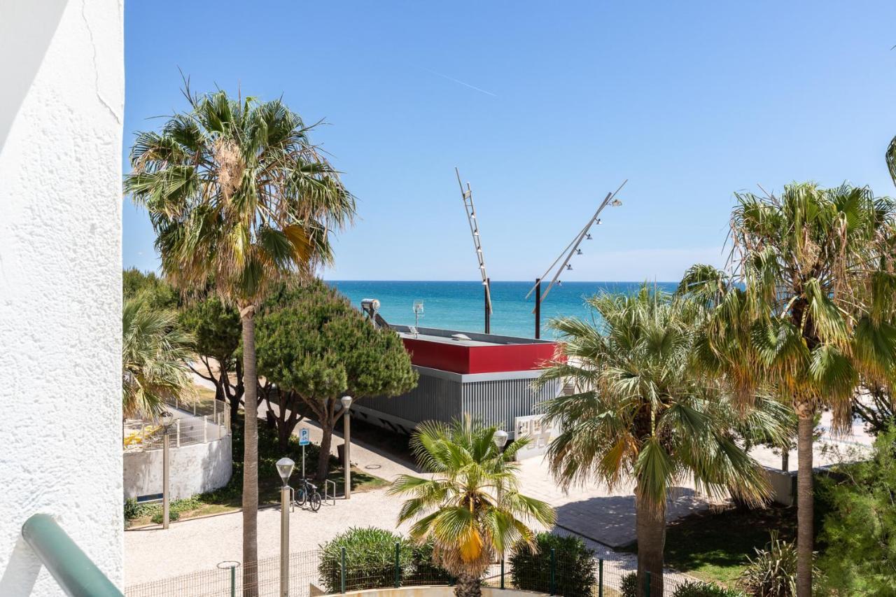 Carteia Superb Front Beach Flat Sea View Balcony Куартейра Екстериор снимка